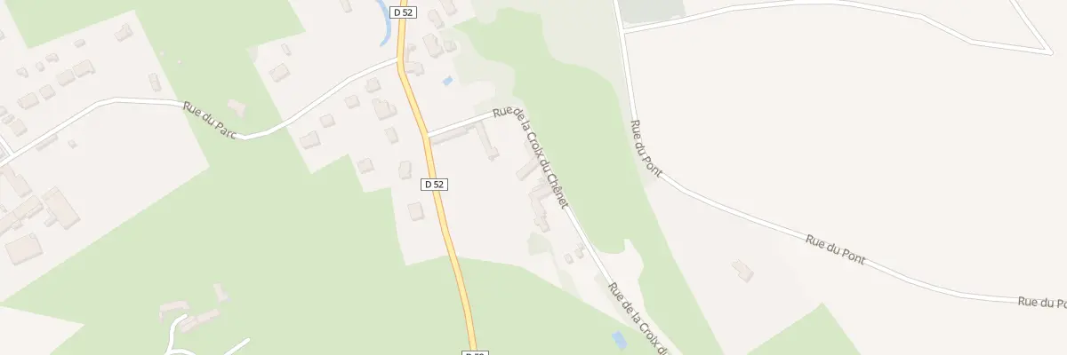 Plan du 6 Rue de la Croix du Chenet à Blaru