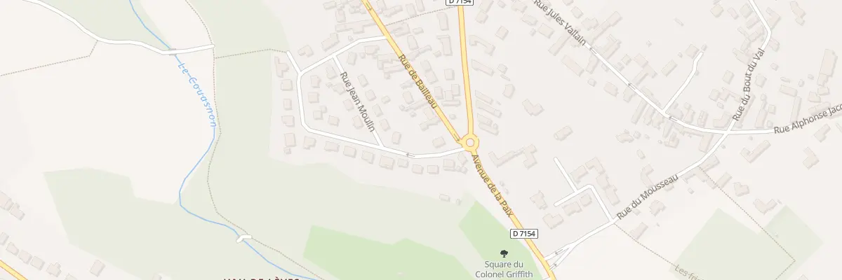 Plan du 3 Rue de Bailleau à Lèves