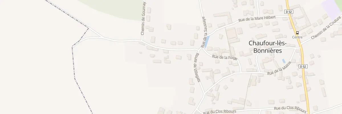 Plan du 5 Che de Gournay à Chaufour-lès-Bonnières