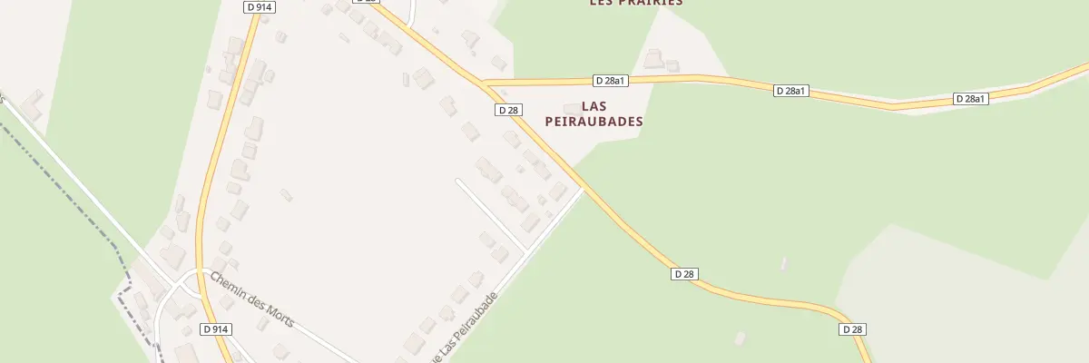 Plan du 30 Rte de St Goussaud à Laurière