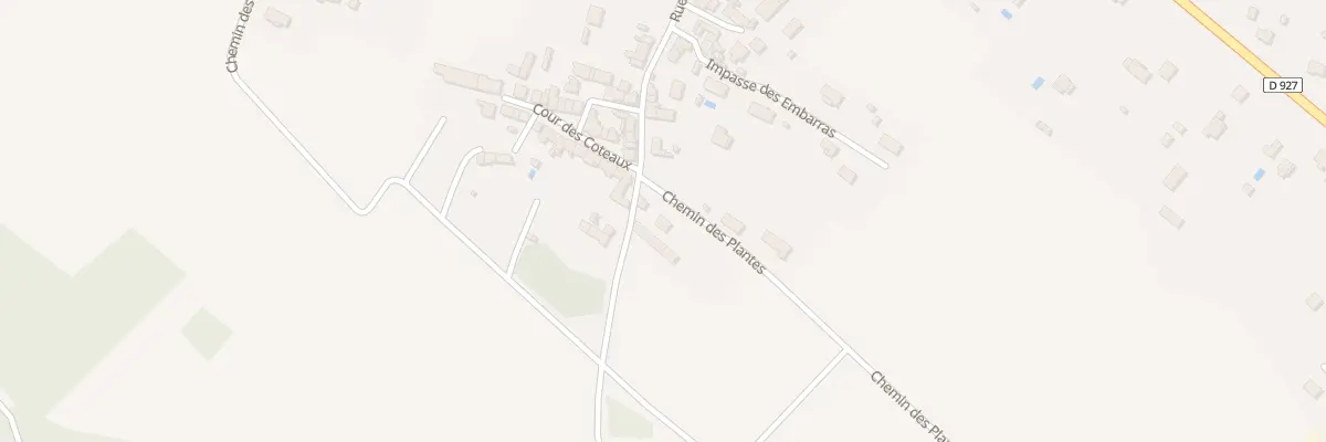 Plan du 43 Rue de l’Epoque au Pont-Chrétien-Chabenet