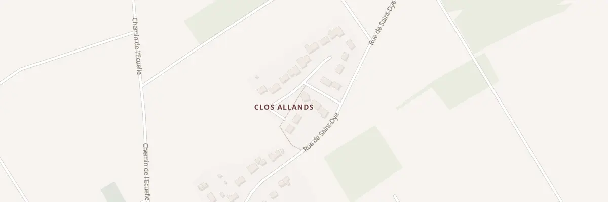 Plan du 5 Rue du Clos Allands à Maslives
