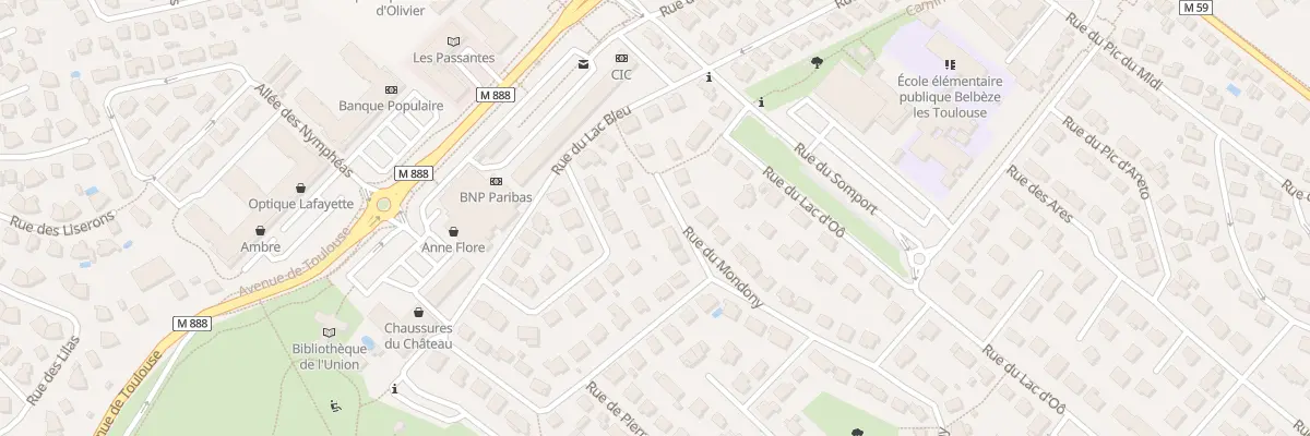 Plan du 31 Rue du Mondony à L’Union
