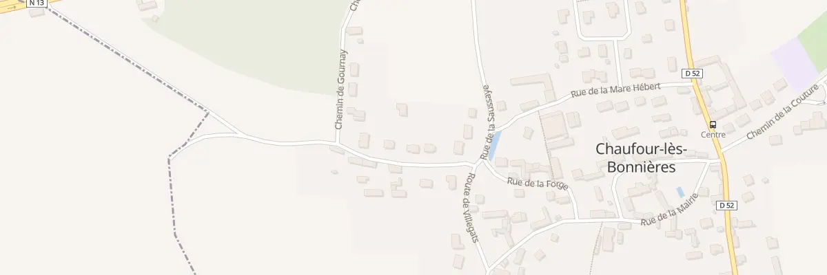 Plan du 4B Che de Gournay à Chaufour-lès-Bonnières