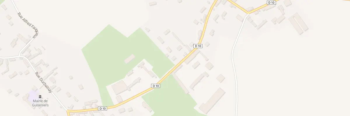 Plan du 23 Rue Jules Pedron à Guiseniers
