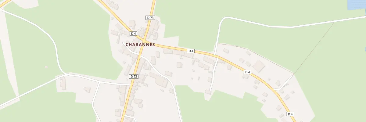 Plan du 28 Chabannes à Fursac