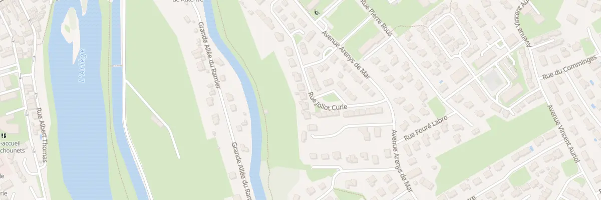 Plan du 28 Rue Joliot Curie à Auterive