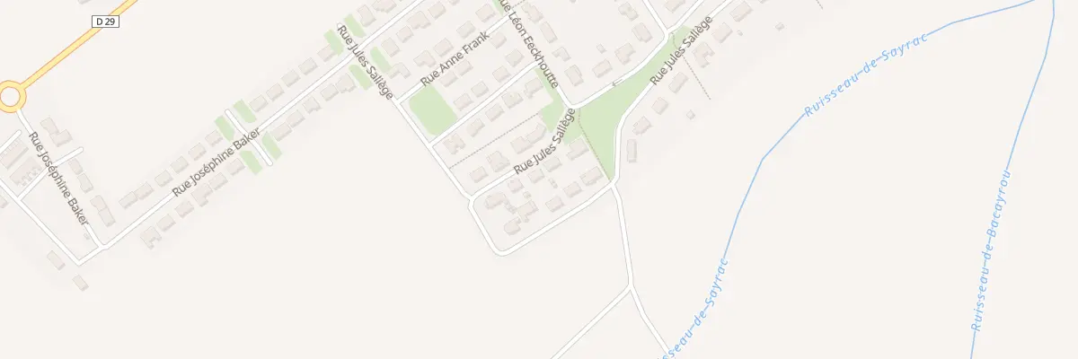 Plan du 24 Rue Jules Saliège à Villemur-sur-Tarn