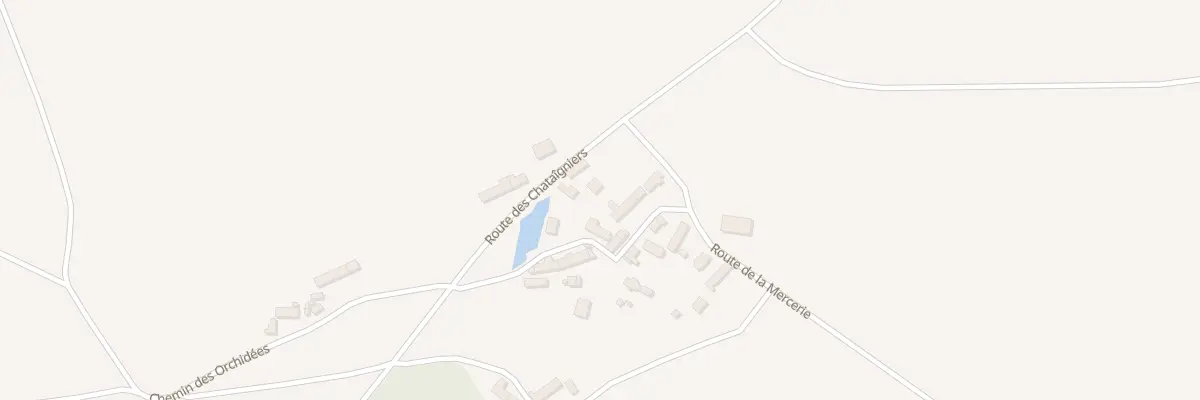 Plan du 4 La Mercerie à Langé