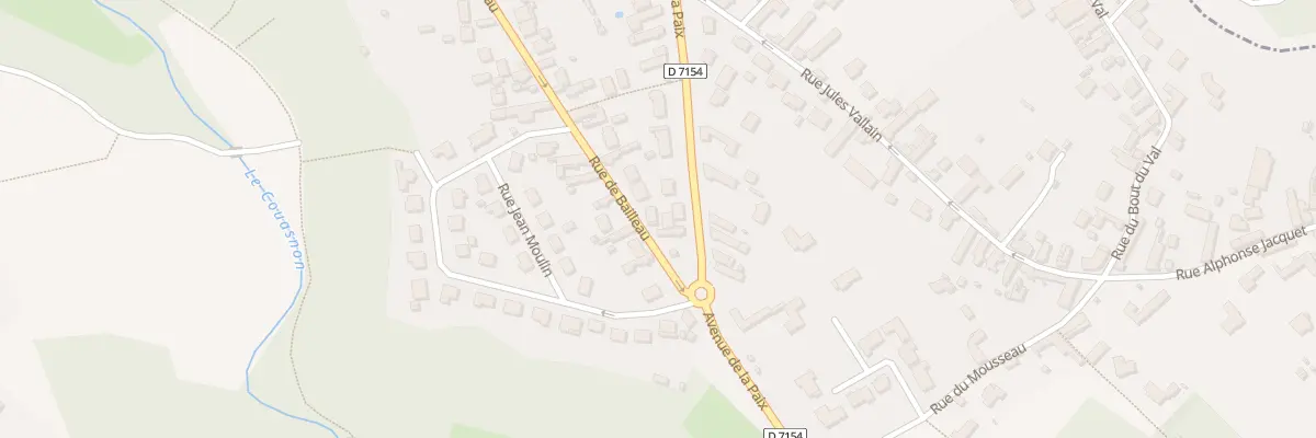 Plan du 2 Rue de Bailleau à Lèves
