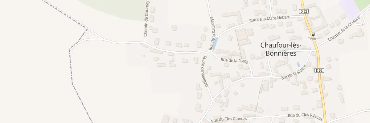 Plan du 3 Che de Gournay à Chaufour-lès-Bonnières