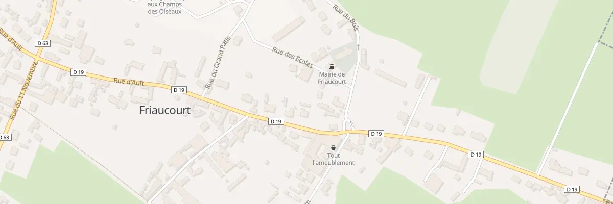 Plan du 42 Grande Rue à Friaucourt