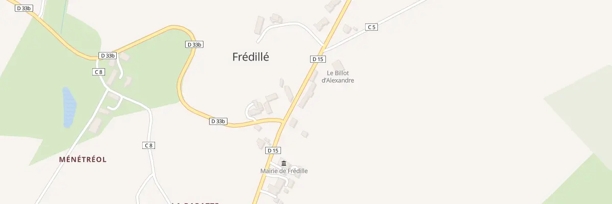 Plan du 6 Rte de Valencay à Frédille
