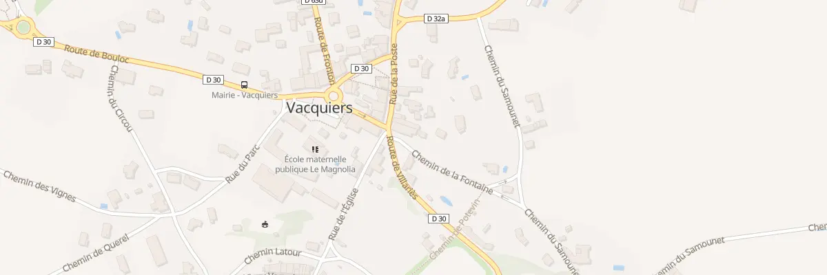 Plan du 79 Glaudes à Vacquiers