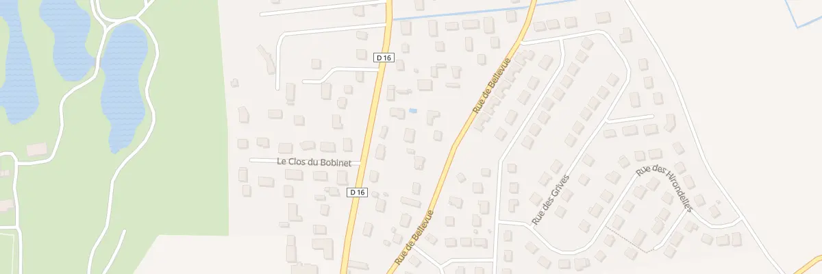 Plan du 284 Rue de Bellevue à La Chaussée-d’Ivry