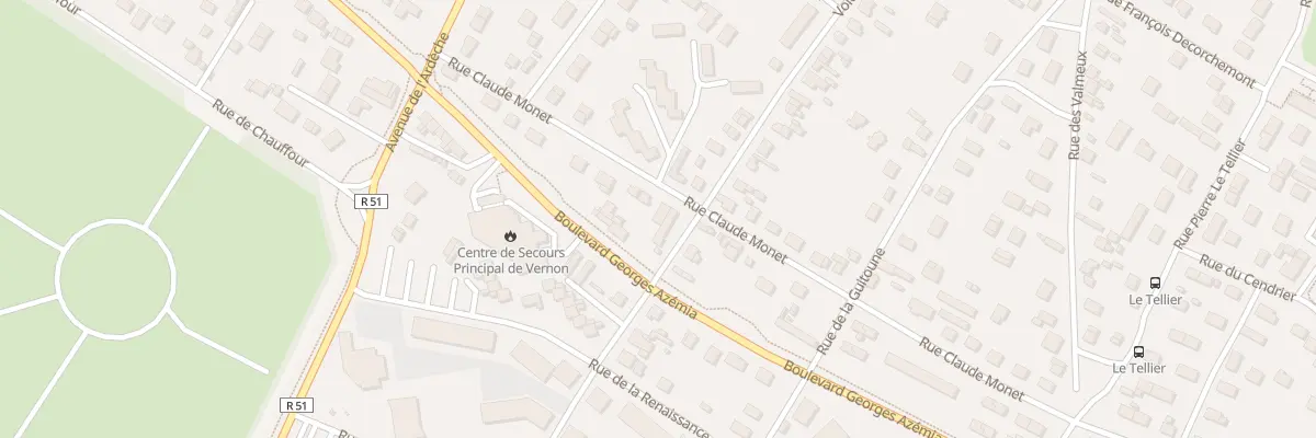 Plan du 145 Rue Claude Monet à Vernon