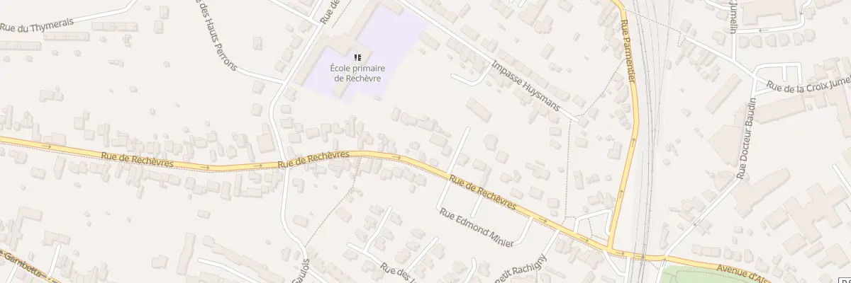 Plan du 32 Rue de Rechèvres à Chartres