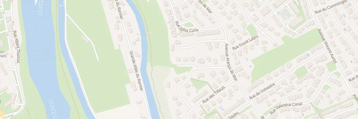 Plan du 14 Rue des Cytises à Auterive