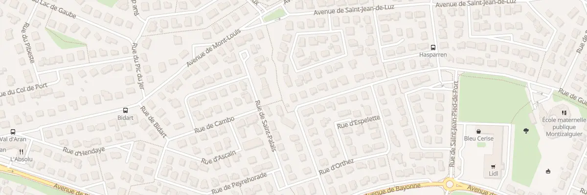 Plan du 17 Rue d’Orthez à L’Union