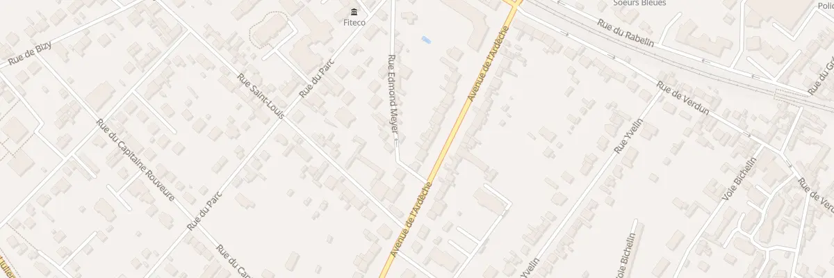 Plan du 24 Av de l’Ardéche à Vernon