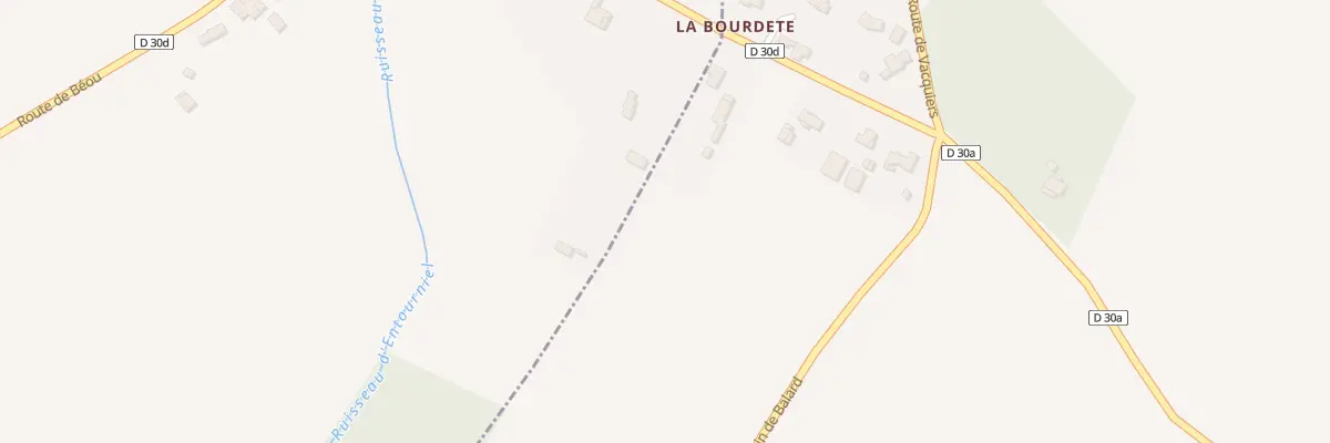 Plan du 138 Quatre Chemins à Villariès
