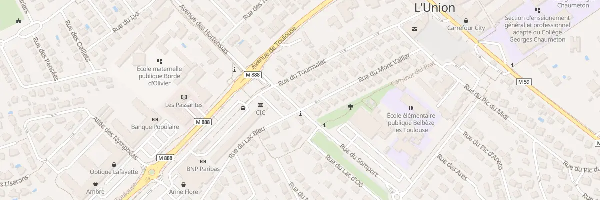 Plan du 24 Rue du Mont Vallier à L’Union