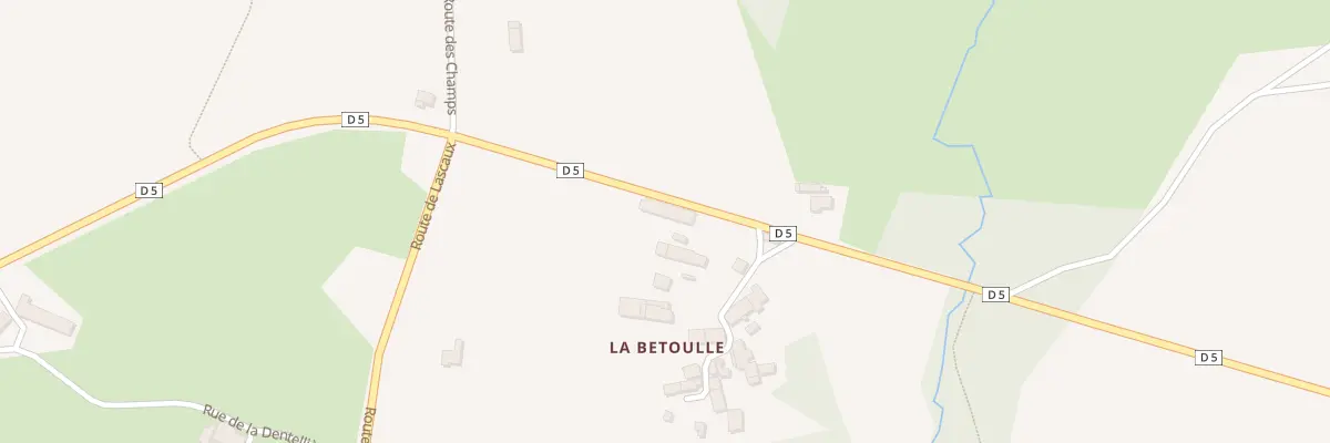 Plan du 5 Rte du Pont du Dognon à Saint-Laurent-les-Églises