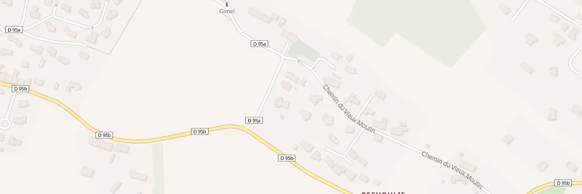 Plan du 11B Che du Vieux Moulin à Rebigue