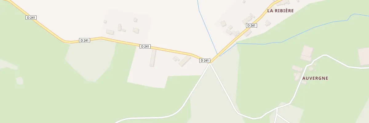 Plan du 5171 La Ribiere à Folles