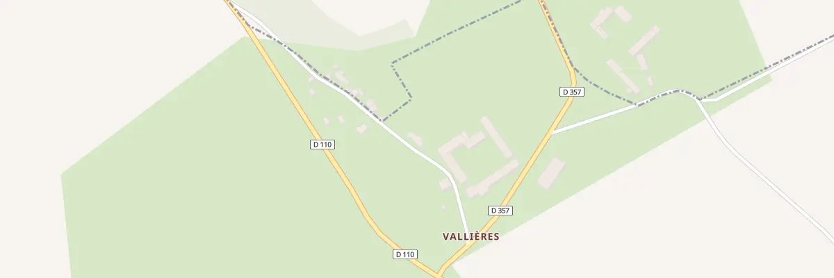 Plan du 3 Vallieres à Villemaury