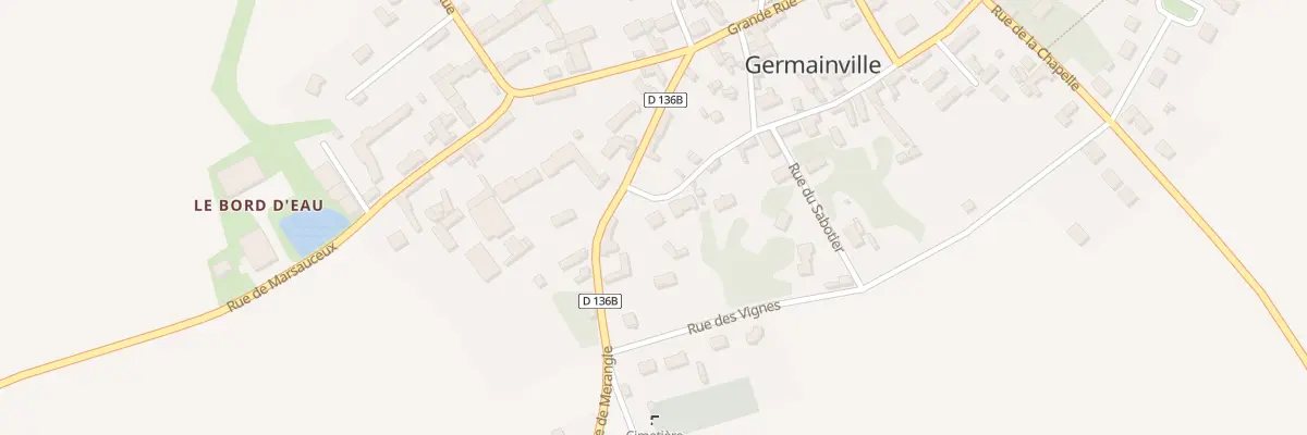Plan du 21 Rue des Gds Clos à Germainville