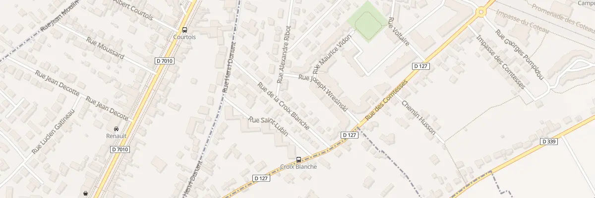 Plan du 20 Rue de la Croix Blanche à Chartres
