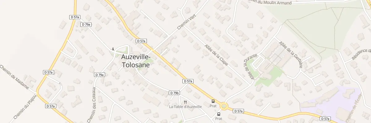 Plan du 34 Che Del Prat à Auzeville-Tolosane