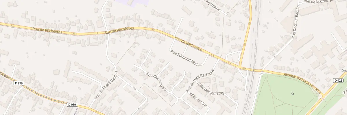 Plan du 10 Rue Edmond Minier à Chartres