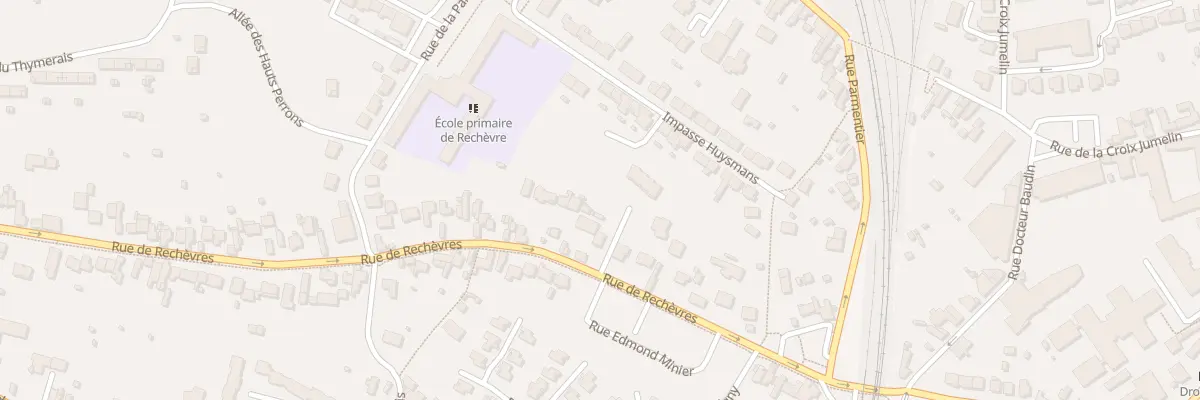 Plan du 30 Rue de Rechèvres à Chartres