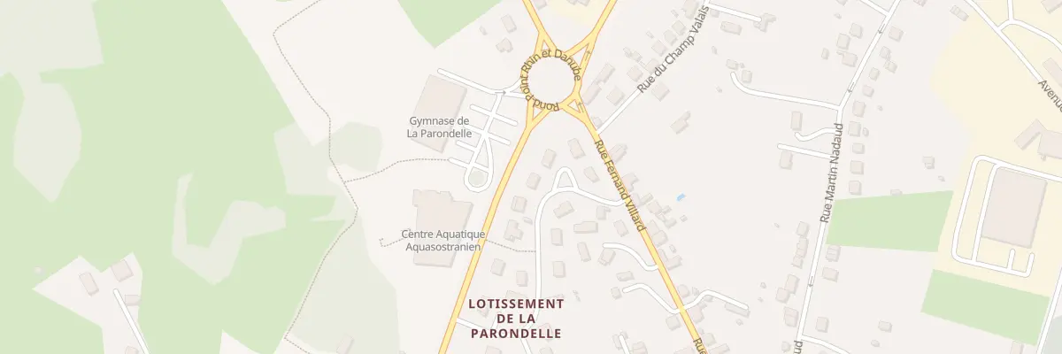 Plan du 8 Rue de La Parondelle à La Souterraine