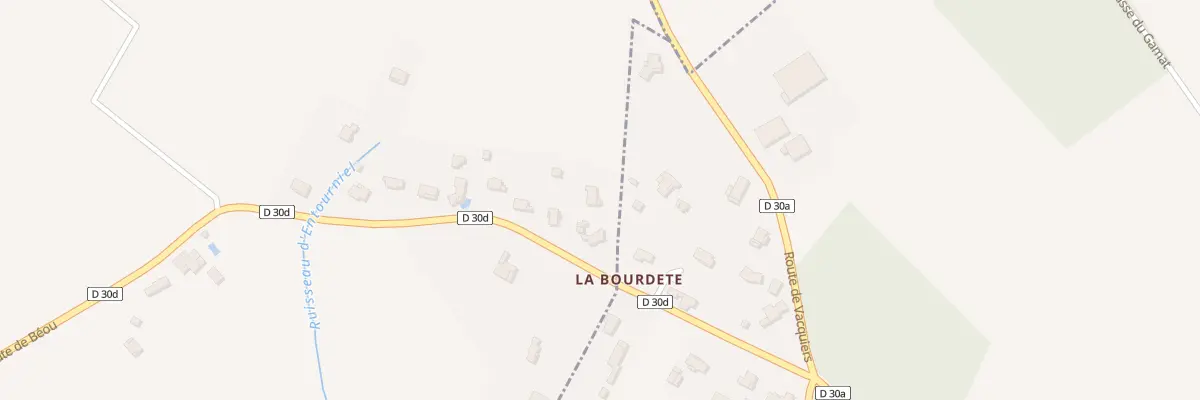 Plan du 1225 Rte de Béou à Gargas