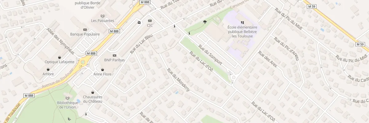 Plan du 35 Rue du Lac d’Oo à L’Union