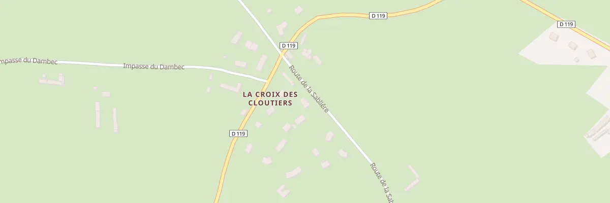Plan du 74 Rte de la Sablière à Saint-Saire