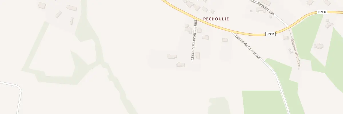 Plan du 4 Che Fournier Le Haut à Rebigue