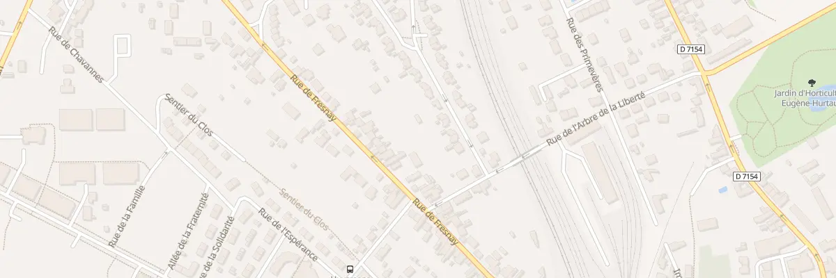 Plan du 40 Rue de Fresnay à Chartres