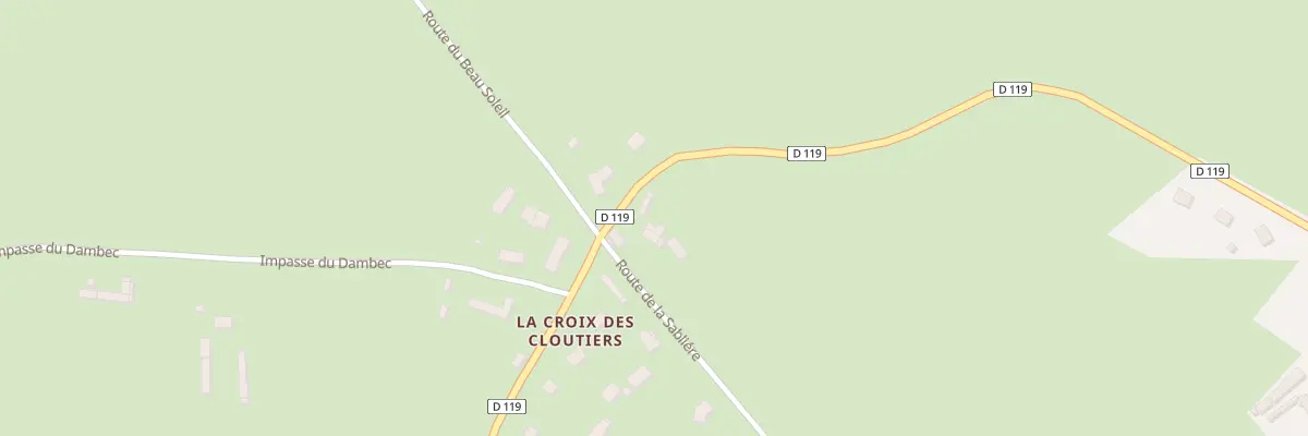 Plan du 17 Rte de la Sablière à Saint-Saire