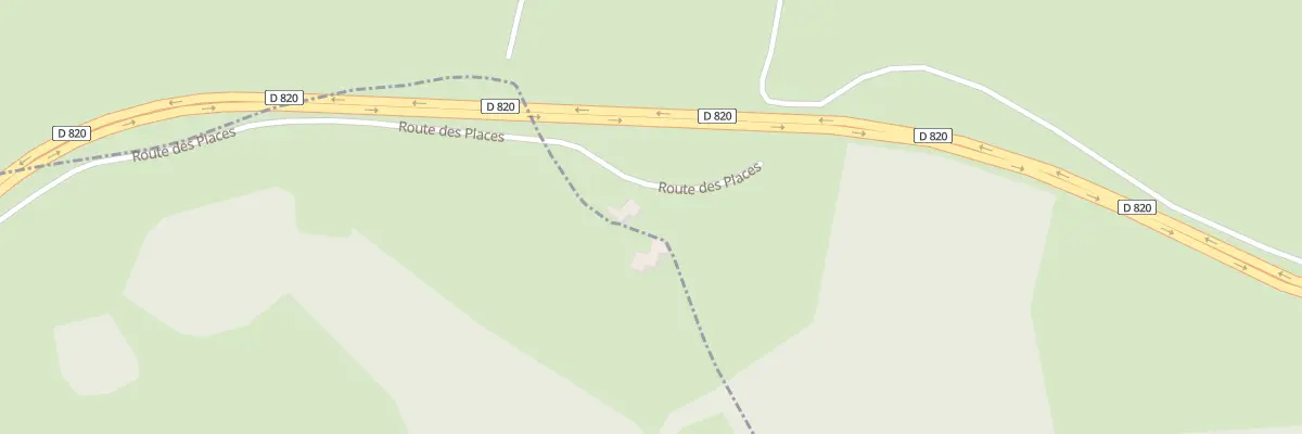 Plan du 5050 Salis à Francoulès