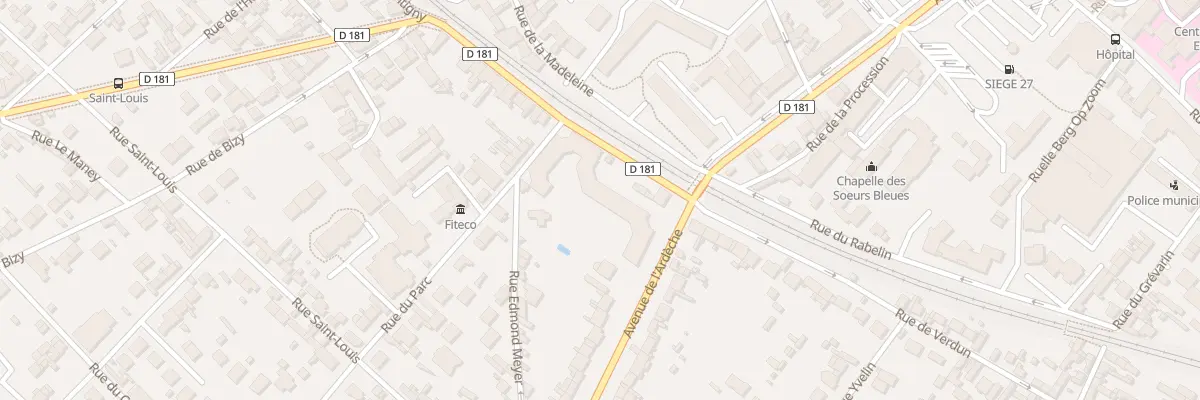 Plan du 4 Av de l’Ardéche à Vernon