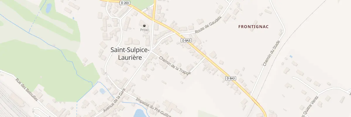 Plan du 9 Che de la Trappe à Saint-Sulpice-Laurière