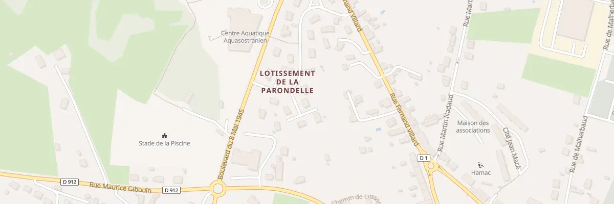 Plan du 19 Rue de La Parondelle à La Souterraine