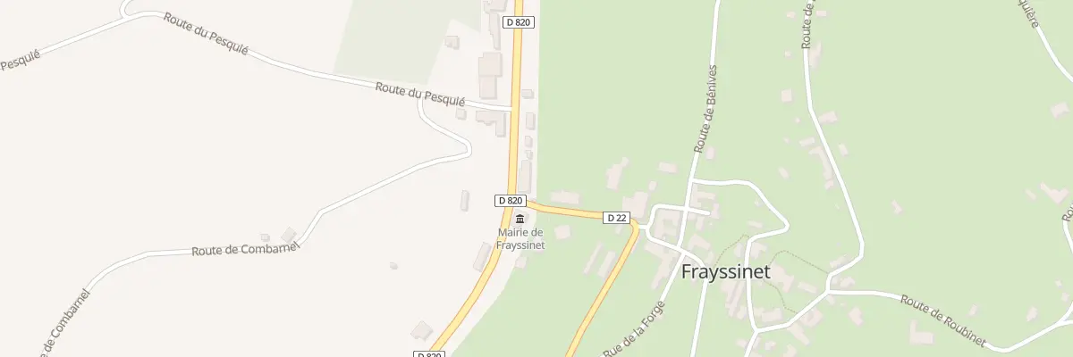 Plan du 1064 Rte de Cahors à Frayssinet