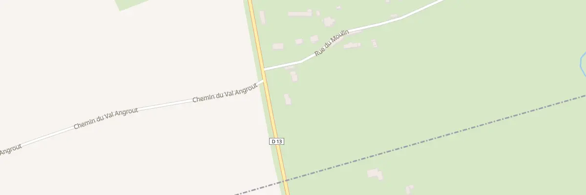 Plan du 611 Rte de Sigy à Rouvray-Catillon
