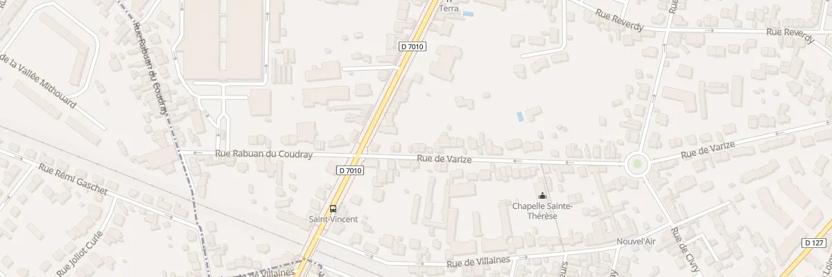 Plan du 60 Rue de Varize à Chartres