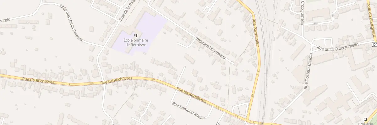 Plan du 28 Rue de Rechèvres à Chartres